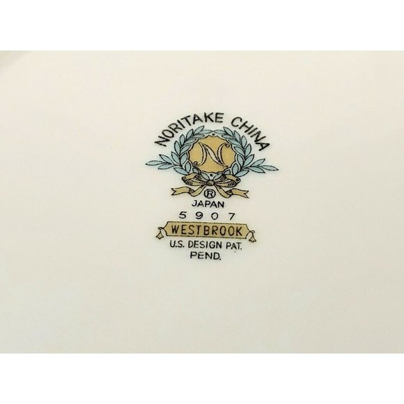 Noritake China Westbrook 5907 Pair Bread & Butter Plates 6 3/8" Japan - Picture 8 of 8